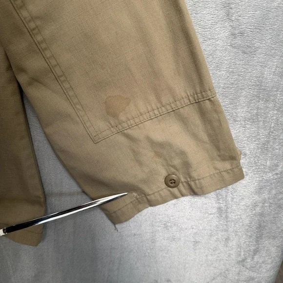 Brigade Quartermasters Jacket Mens Medium Beige Combat Cloth Military Field - Picture 10 of 10